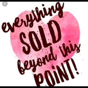 Items sold
